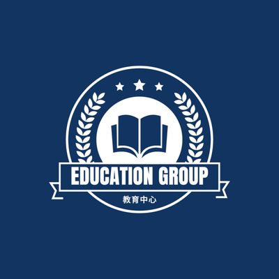 教育培训logo徽章